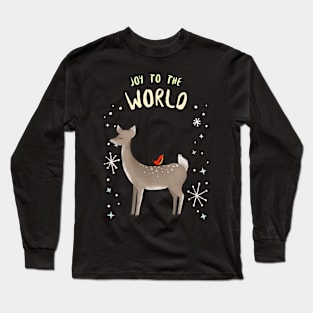 Joy to the World Bambi Long Sleeve T-Shirt